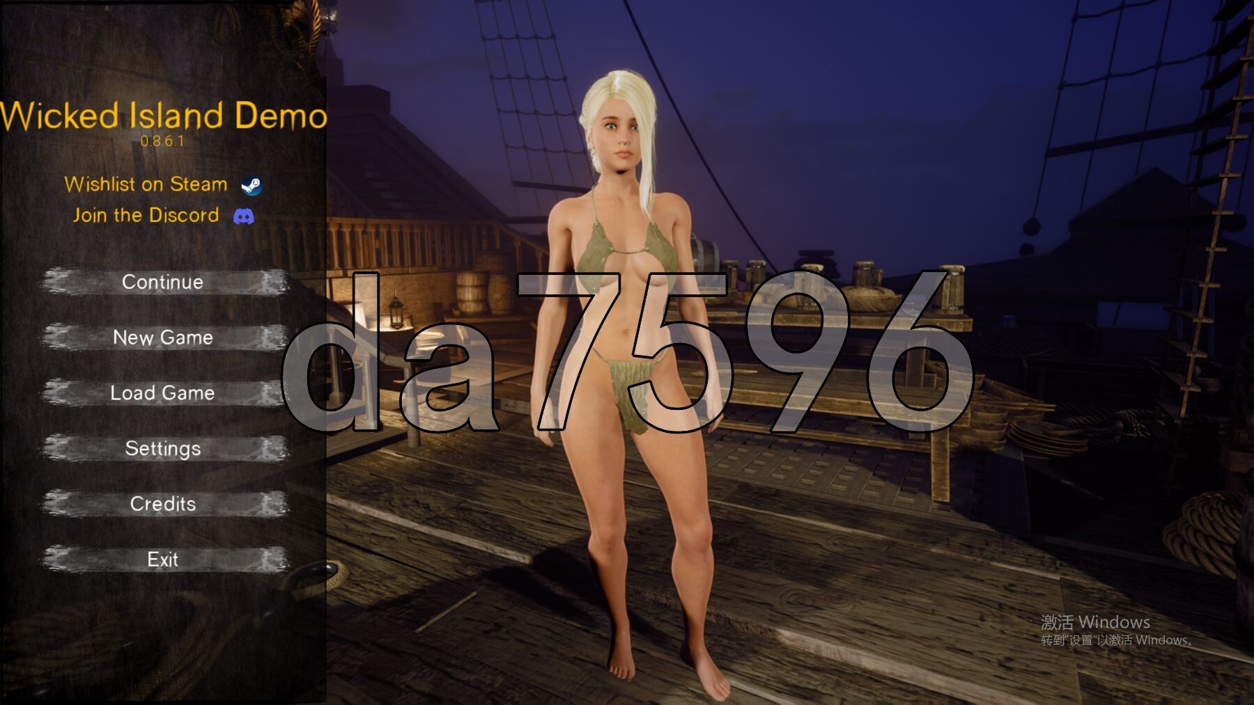 邪恶之岛 Wicked Island V0.8.6.1 Demo 英文高清版 PC端 预览图