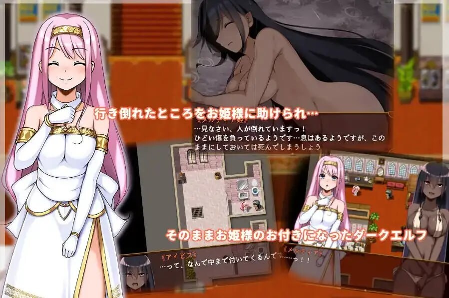 RPG汉化PC+安卓 被捡到的精灵的感激之情 双端 汉化版 预览图