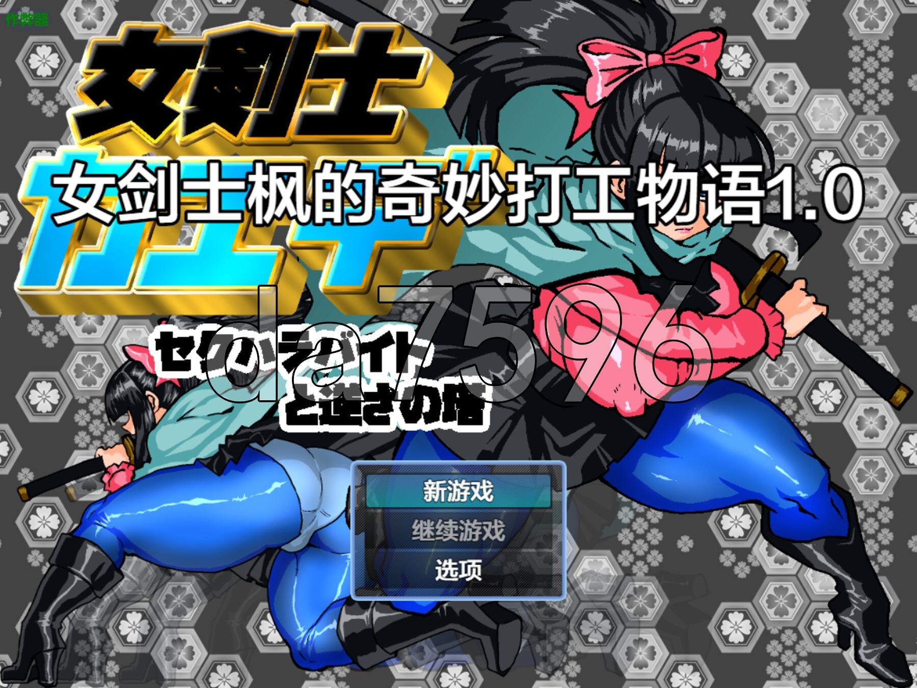 女骑剑士枫的性骚扰打工？逆塔大冒险！女剣士カエデ セクハラバイトと逆さの塔 内嵌AI汉化版 安卓端 预览图