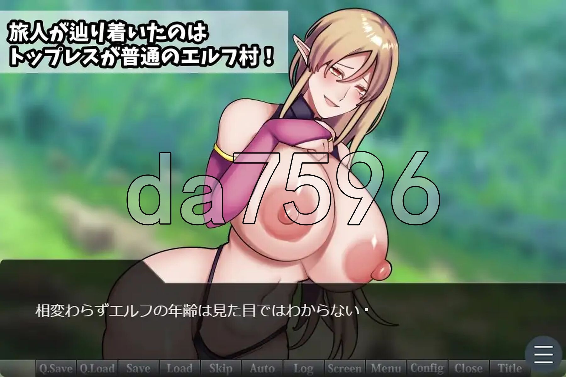 无上装精灵姐姐的村庄 トップレスエルフおねえさんのむら PC端 AI汉化更新版 预览图