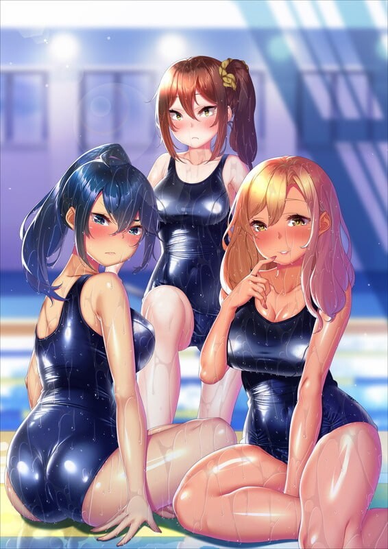 秘密合宿 想沉溺在死库水美臀之中 ヒミツの合宿 -スク水ヒップに溺れたい- パッケージ版 PC端 AI汉化更新版 预览图