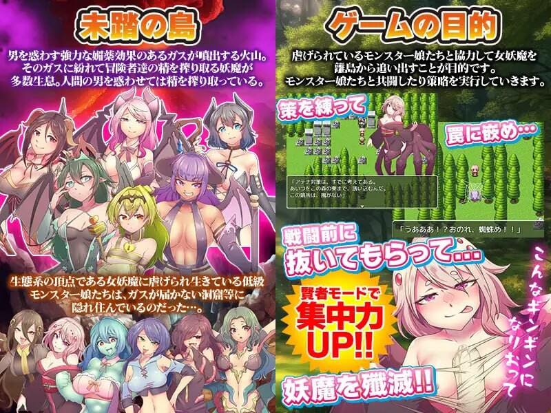 魔物娘既是力量也是毒药 モンスター娘は力にもなるが毒にもなる PC端 汉化版 预览图