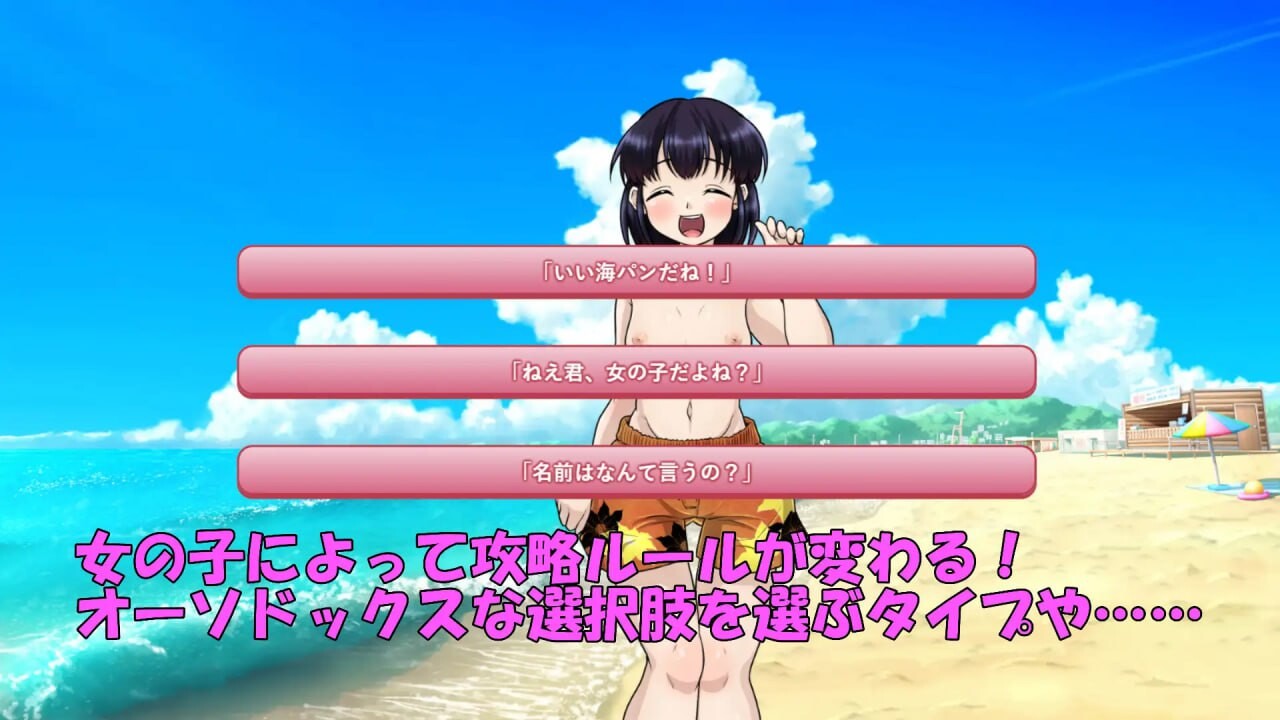 扑通！全是美少女的男性泳装挑战大会 ドキッ!美少女だらけの男水着チャレンジ大会 PC端 汉化版 预览图