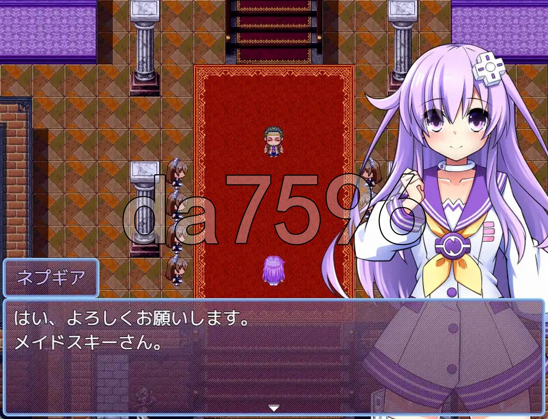 女神涅普姬雅与女仆宅邸 付费版 女神ネプギアとメイド屋敷 有料版 v2.00 机翻版+自带全回想解放 PC端 完整版 预览图