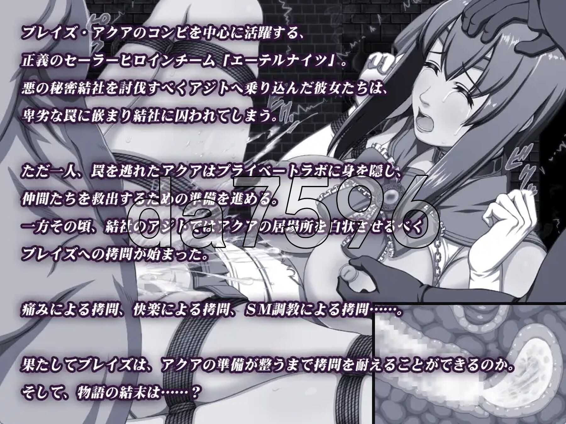 永恒骑士～水手女主角凄绝审问～ エーテルナイツ～セーラーヒロイン凄絶拷問～ PC端 AI汉化完整版 预览图
