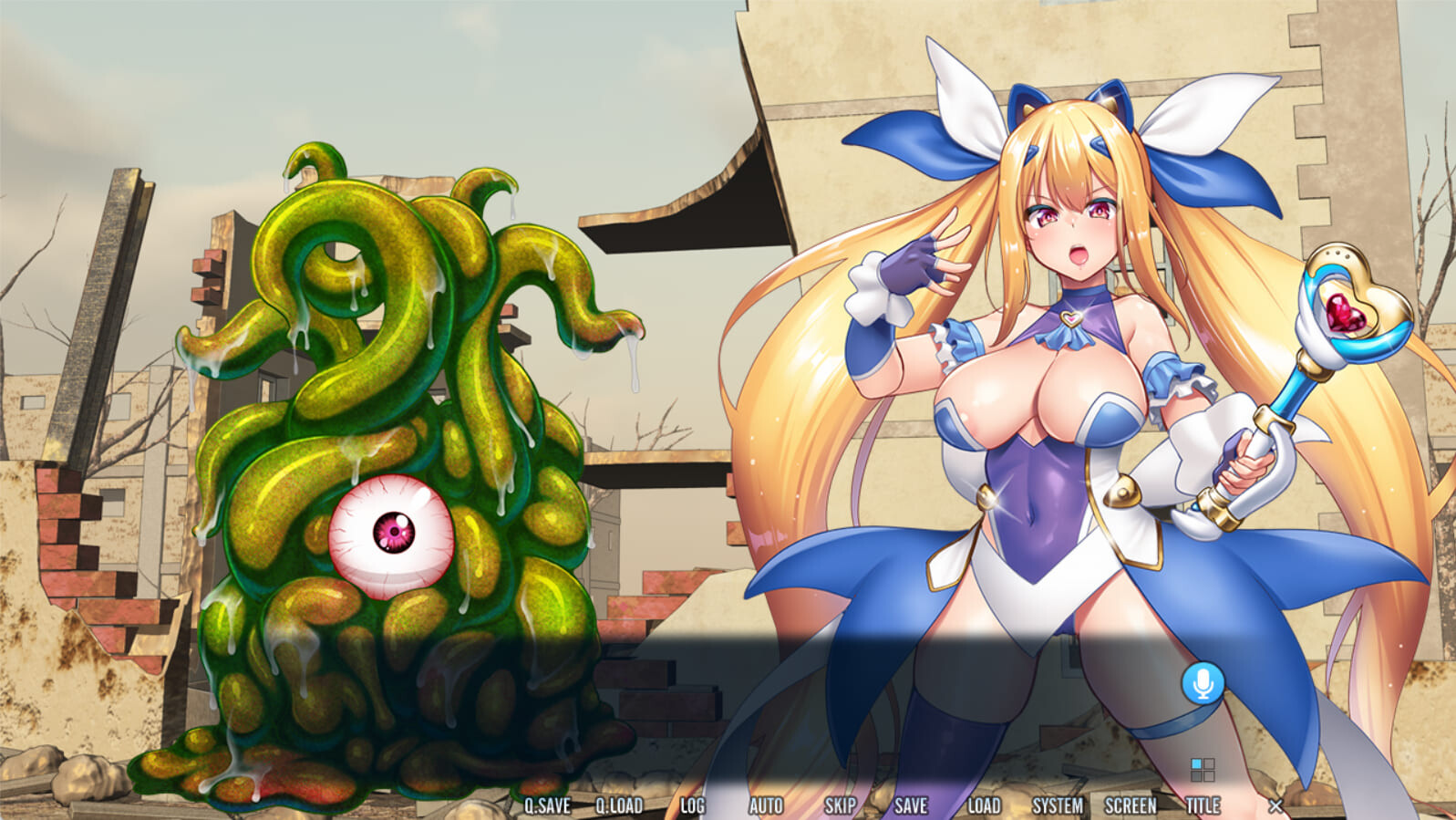 电魔绝顶！魔法少女铃叶~科学与魔法与奇幻互动银蠢 PC端 AI汉化版 预览图