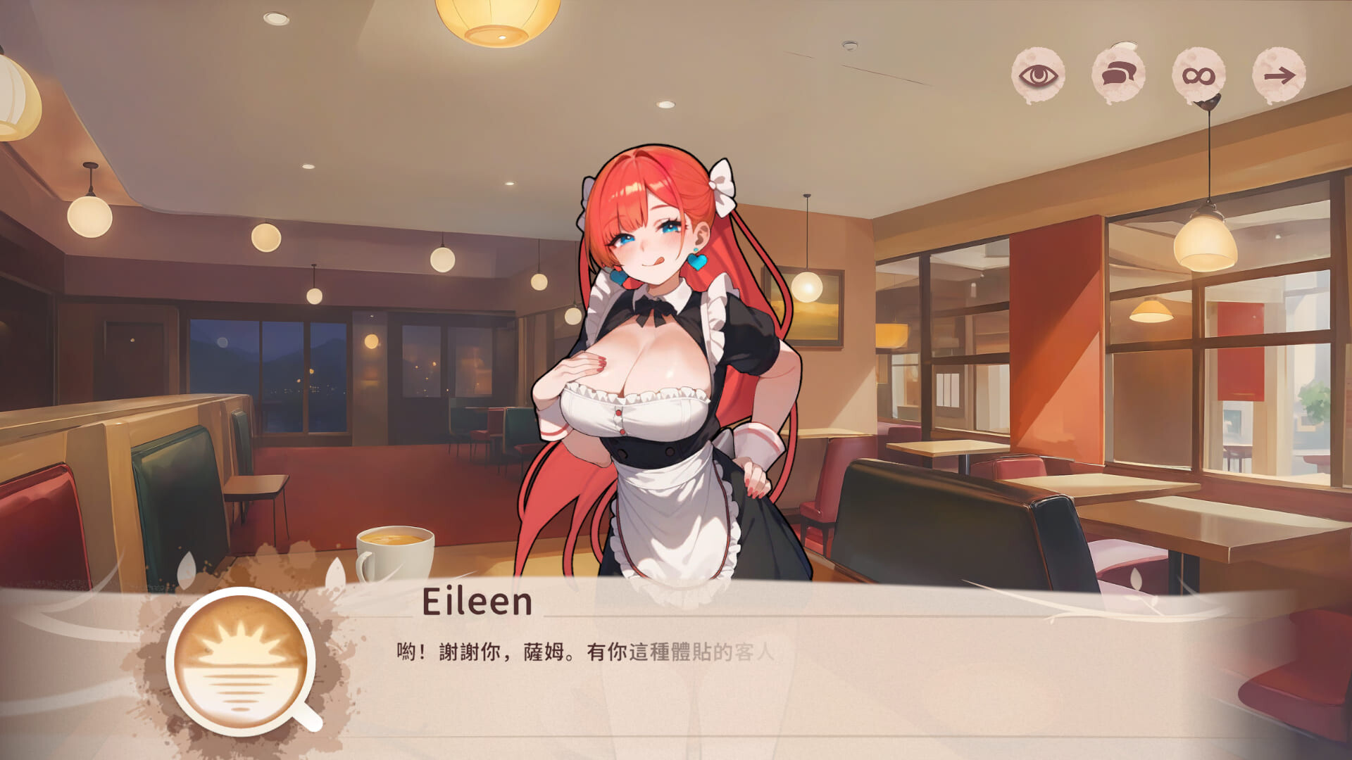 咖啡与欧派（Coffee & Boobs）V1.0 STEAM官中 中文 谜月旅途 谜月旅途 v20240504 官方中文版 PC端 官中版 预览图