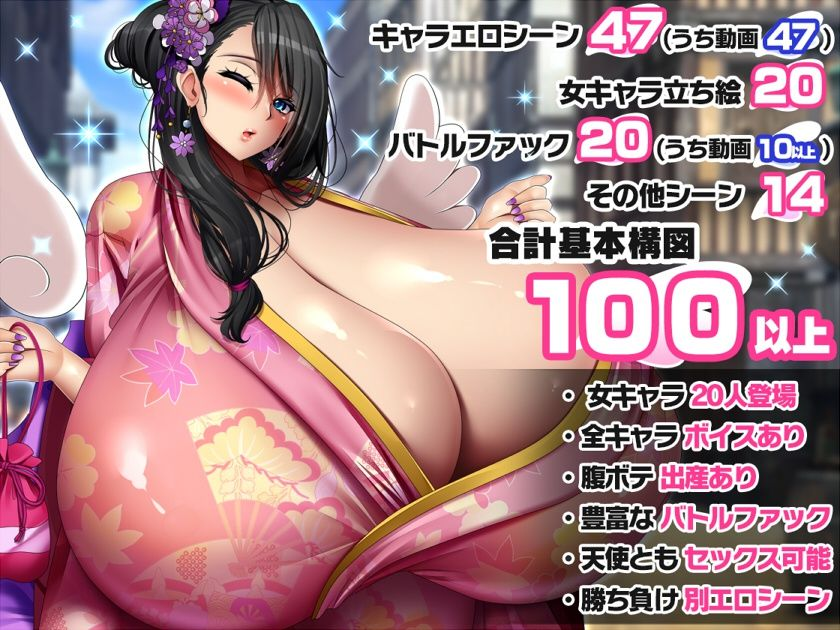 怀孕吧！角色造型天国天使婊子们 2 王都攻略篇 PC端 AI汉化版 预览图