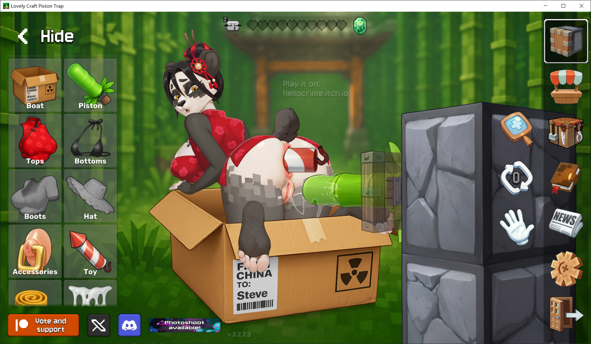 工艺活塞陷阱 Lovely Craft Piston Trap v0.2.8 双端 预览图