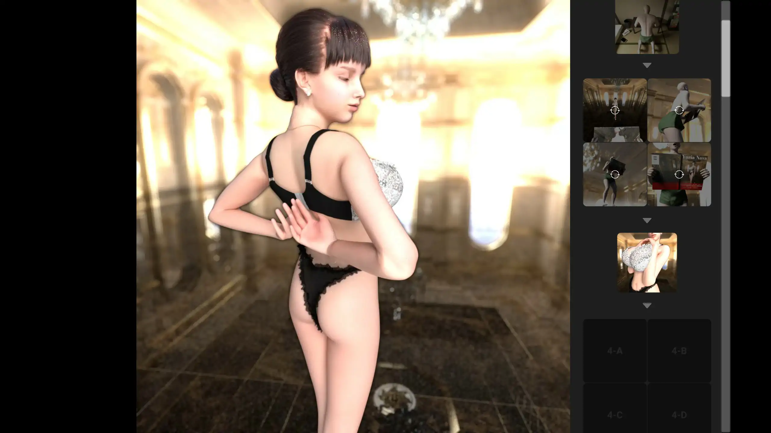 与那位超有名角色造型女星共度的浓情题材性爱体验 V0.1官方中文版 PC端 官中版 预览图