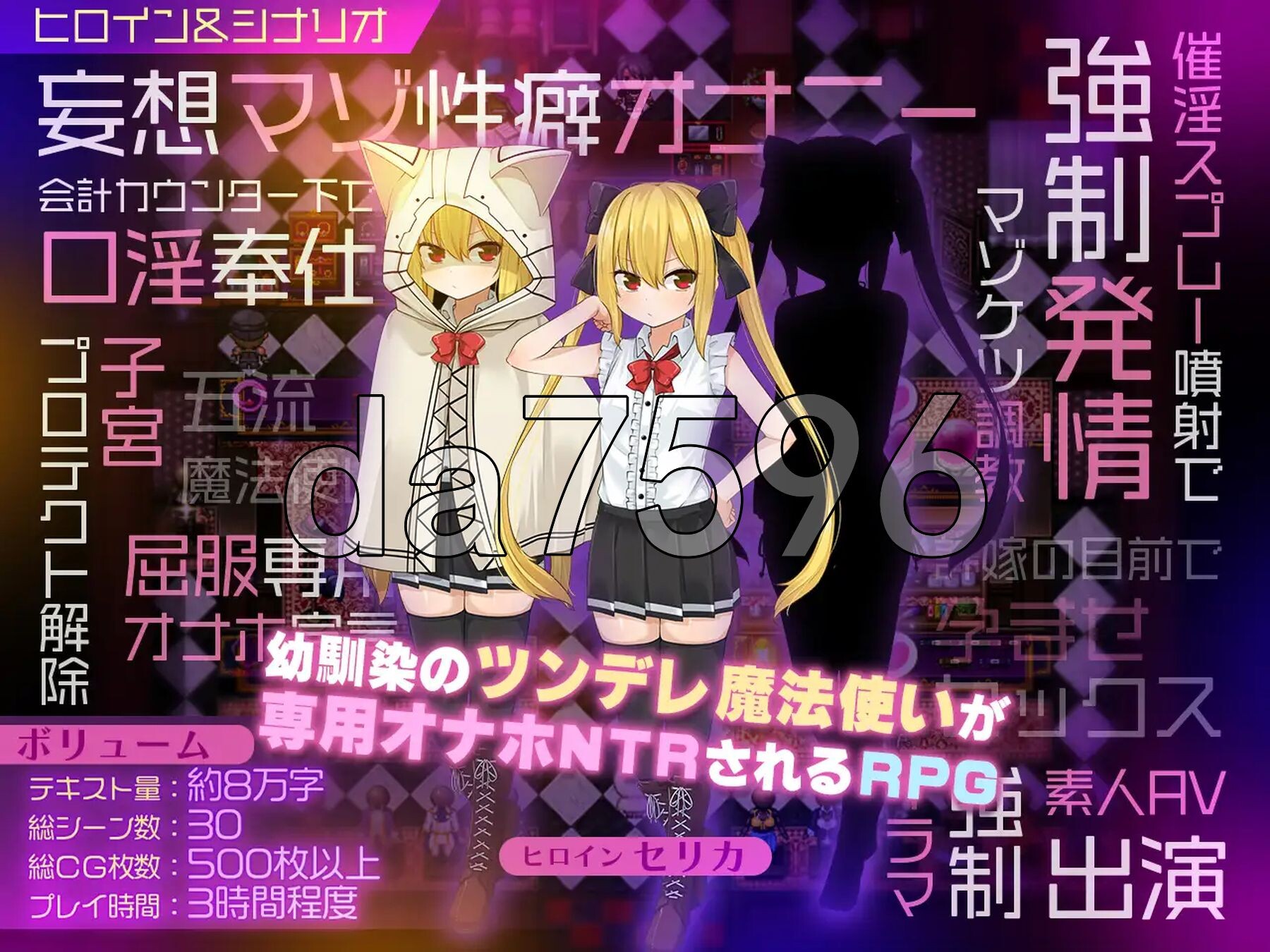 魔法使塞丽卡 ～青梅竹马的傲娇魔法使成为王都成人用品店专用独处消遣器NTR篇～ セリカマギア ～幼馴染のツンデレ隠れマゾ魔法使いが専用オナホNTRされる王都アダルトショップ編～Ver1.07 PC端 AI汉化完整版 预览图