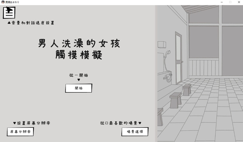 闯进男浴室的女孩子触摸模拟器 PC端 汉化版 预览图