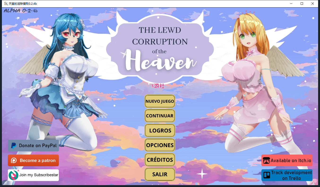 天堂的情绪开放腐败 The Lewd Corruption of the Heaven v0.2.4b 双端 汉化版 预览图