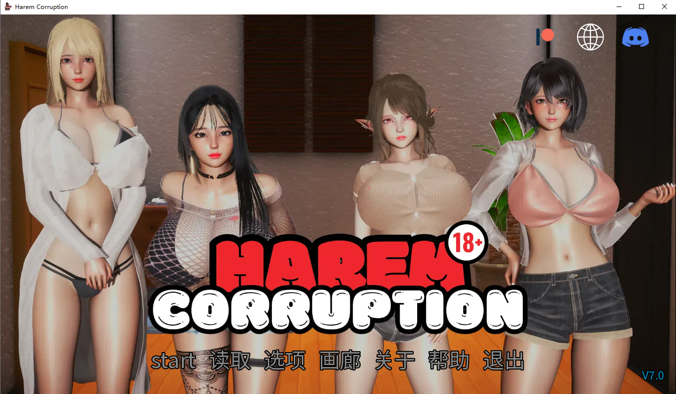 群像互动腐败 多角色关系 Corruption v7.0 双端 AI汉化版 预览图