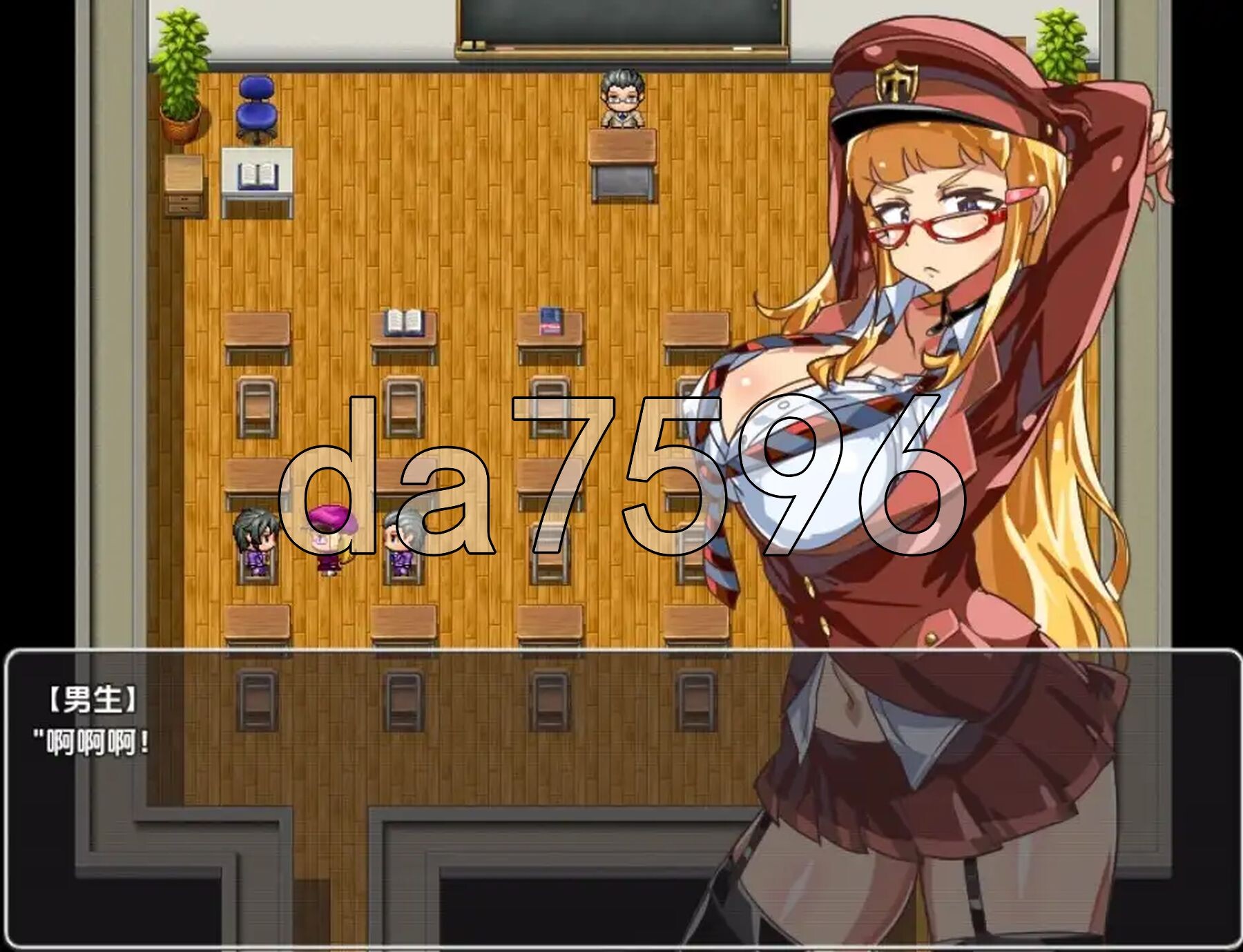 学生会主席野崎环奈的桃色烦恼 v1.0 双端 AI汉化版 预览图
