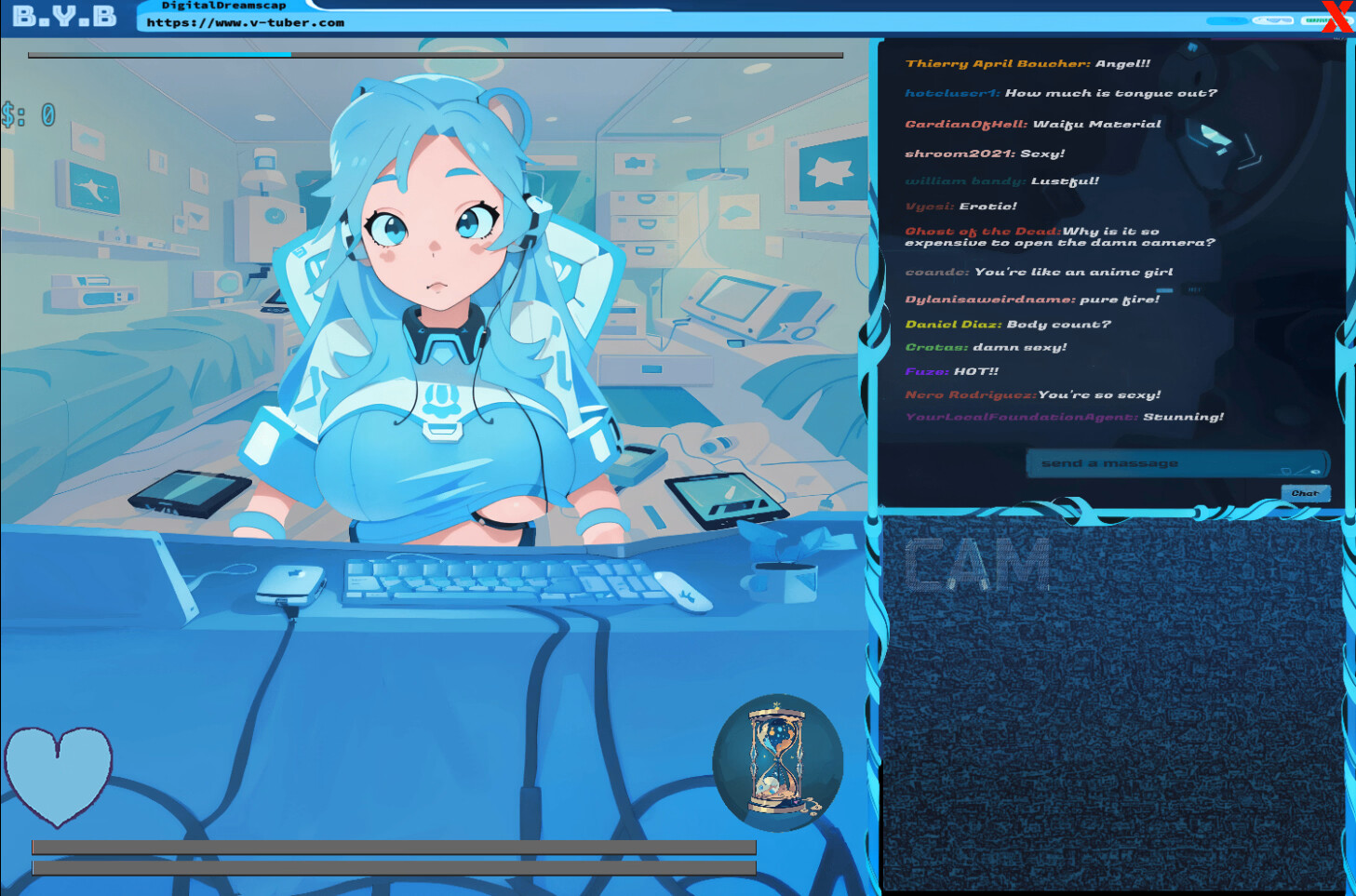 V-TUBER(虚拟主播) v0.5 内嵌AI汉化版 双端 预览图