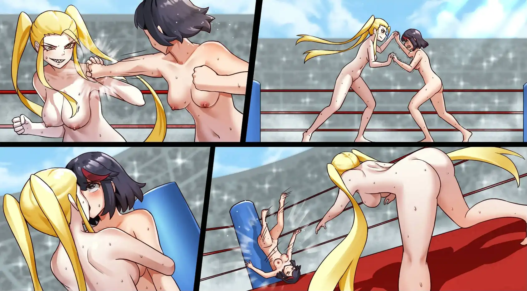 斩服少女：缠流子大乱斗 KLK Ryuko's Rumble v0.7 双端 汉化版 预览图