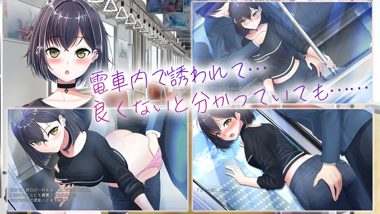 冷艳的姐姐与甜蜜纯爱列车 クーデレ誘い受けお姉さんとのイチャラブ純愛列車 PC端 AI汉化版 预览图