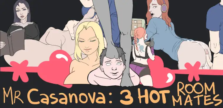 卡萨诺瓦先生：3个热辣室友 Mr. Casanova: 3 Hot RoomMates v1.1 内嵌AI汉化高清版 双端 AI汉化版高清版 预览图