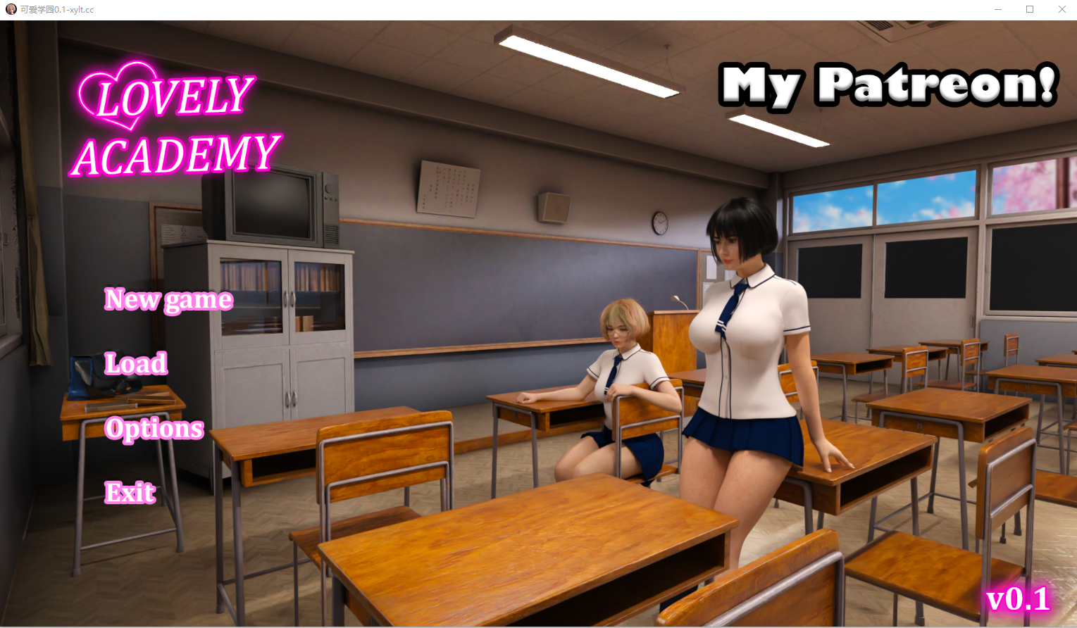 可爱学院 Lovely Academy v0.1.9 双端 汉化版 预览图