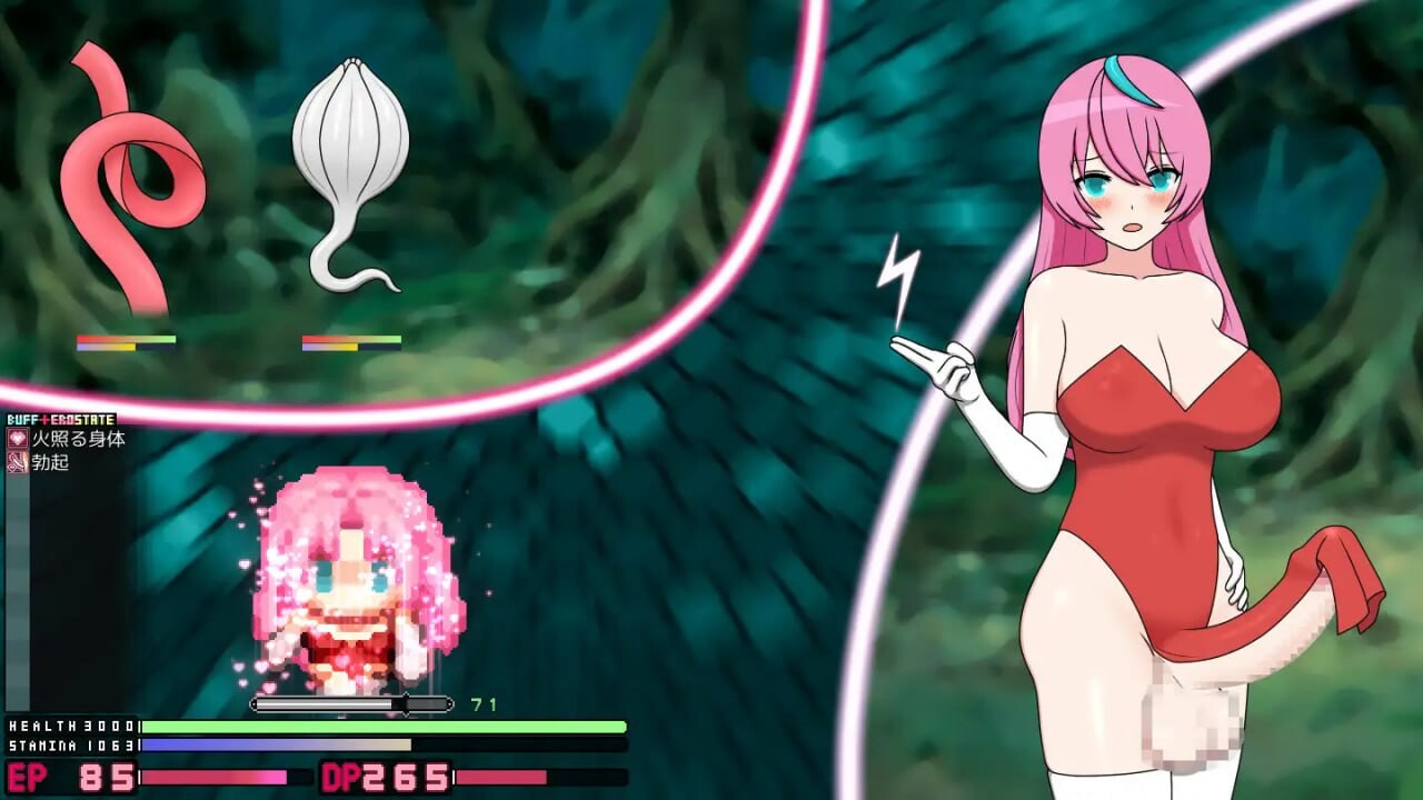 迷糊特殊角色魅魔精华收集地牢营救记寝ぼすけふたなりの精华收集ダンジョン救出記v1. v1.0 PC端 官中版 预览图