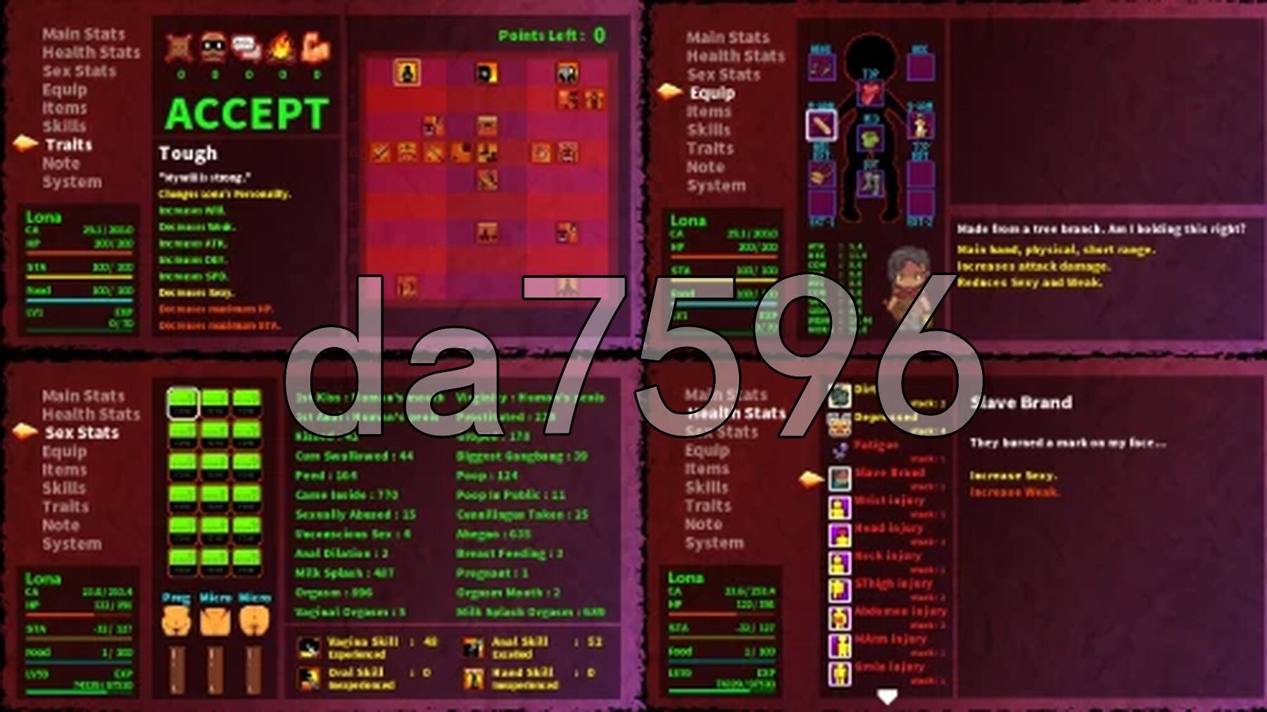 洛娜的世界 LonaRPG B.0.10.7.0 官方中文步兵版 PC端 官中步兵 预览图