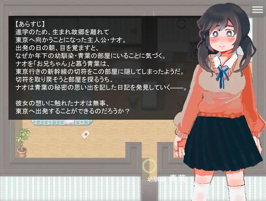 青叶的秘密日记 青葉のひみつの日記 PC端 汉化版 预览图