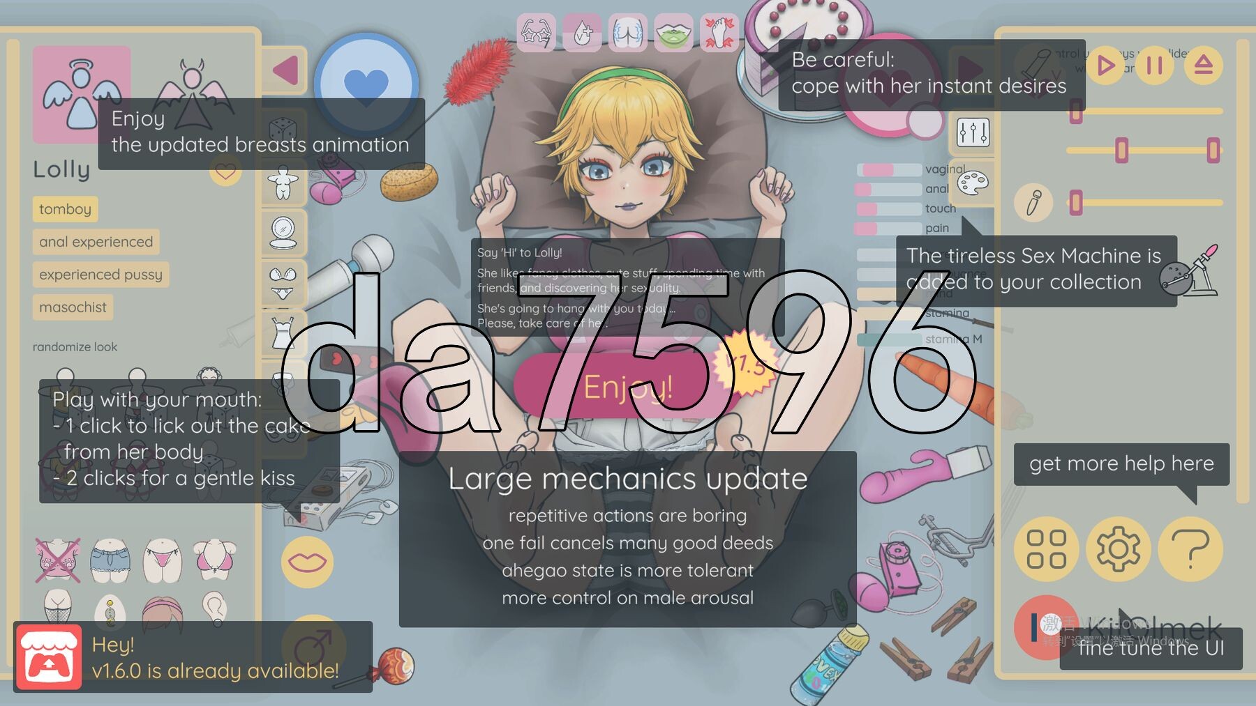 我对爵士萝莉的迷恋 My Jazzy Lolly Crush Ver1.5.1 生肉步兵版 v1.5.1 PC端 步兵 预览图