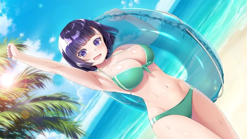 与你相恋的欢乐夏日 キミと恋するハッピーサマー AI汉化版+特典 PC端 AI汉化更新版 预览图