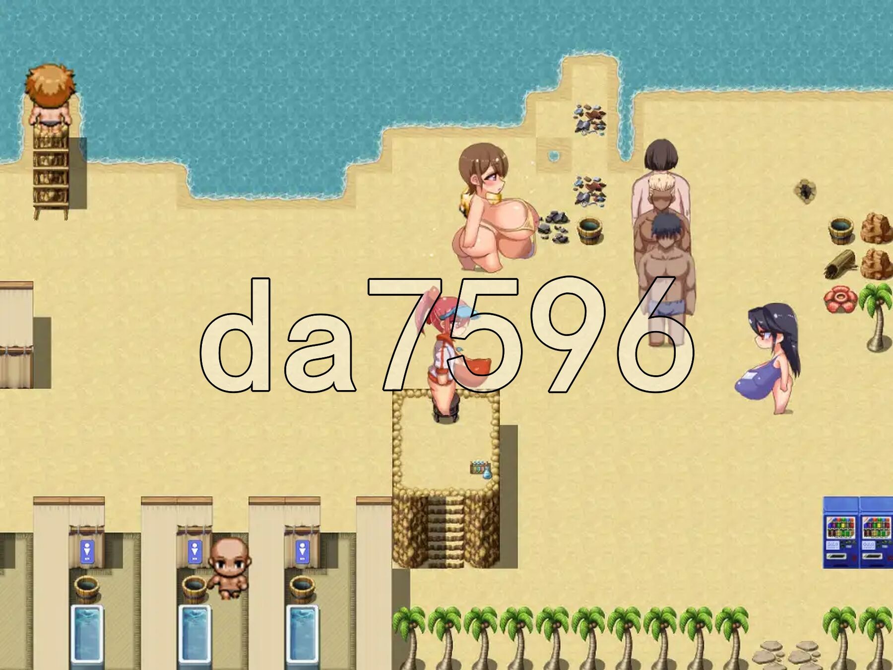 智取！NTR 海滩搭讪 v1.09d 双端 AI汉化版 预览图