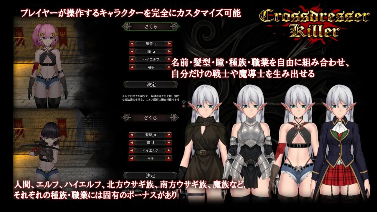 异装癖杀手 Crossdresser Killer v1.0.0 PC端 官中版 预览图
