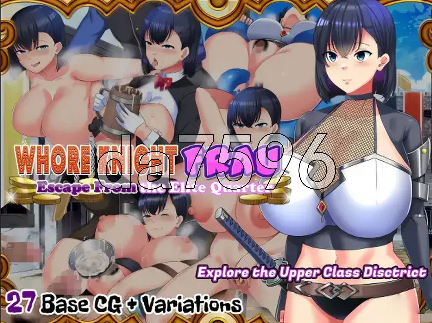 妓女骑士芙劳 ~逃离菁英区~ v1.0 双端 AI汉化版 预览图
