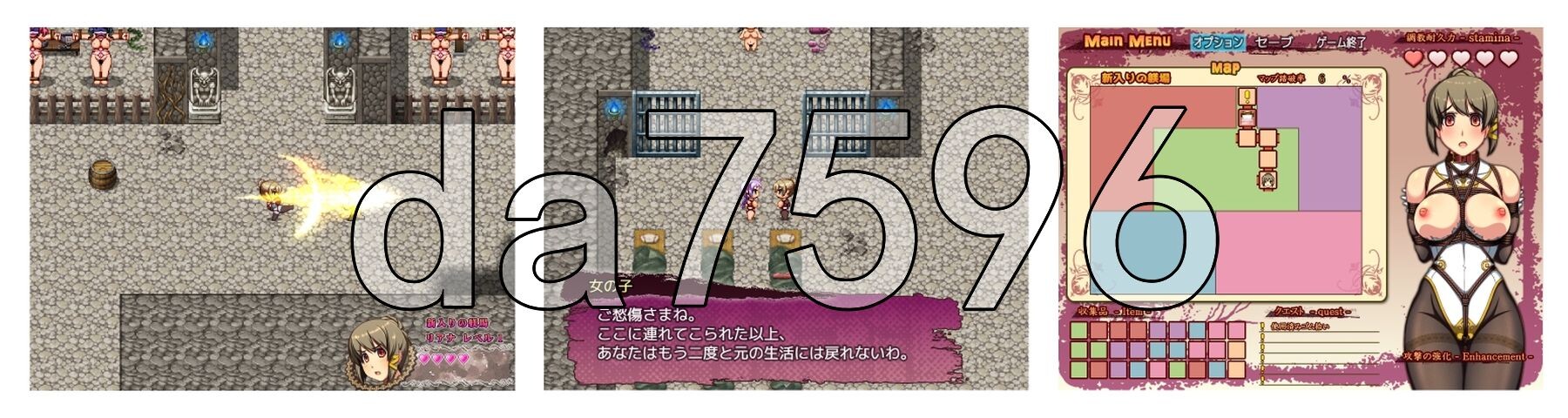 姬骑士莉安娜～母猪公主的淫纹养成～ 姫騎士リアナ～メスブタ姫の淫紋調教～ 内嵌AI汉化版 PC端 AI汉化完整版 预览图