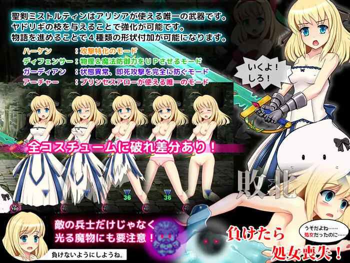 亡国的公主骑士艾莉西娅 亡国の姫騎士アリシア v1.11 PC端 汉化版 预览图
