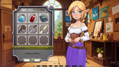 NPC 故事：店主 NPC Tales: The Shopkeeper v0.45 安卓端 汉化版 预览图