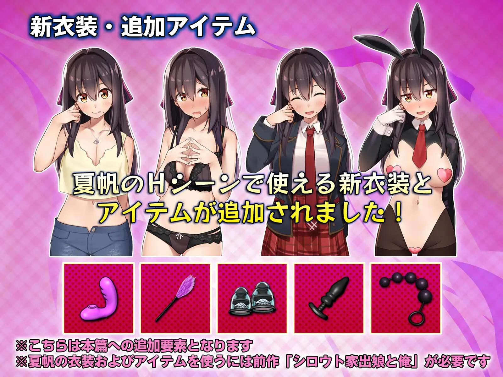 更新[爆款SLG/互动养成/同居] 外行离家少女与我 甜蜜时光 シロウト家出娘と俺 Sweet Days ver1.04upd1 生肉版 PC端 日文原版 预览图