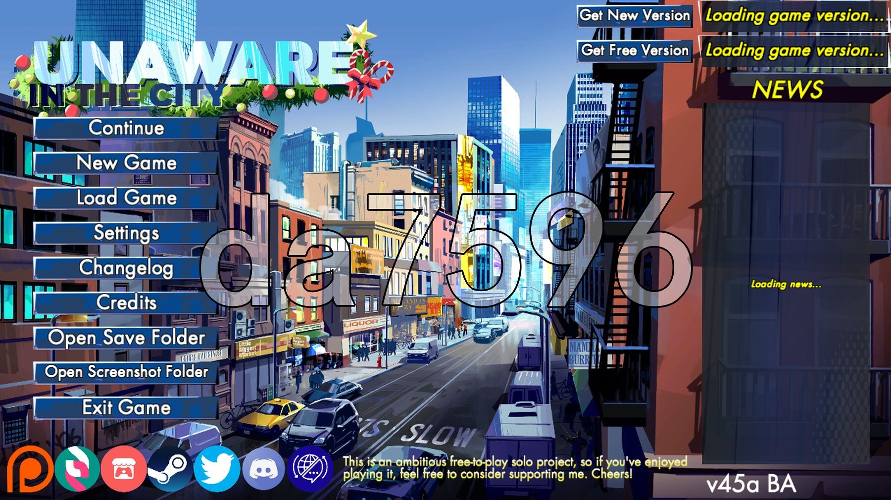 城市中的无意识者 Unaware in the City V45a 机翻高清版 PC端 预览图