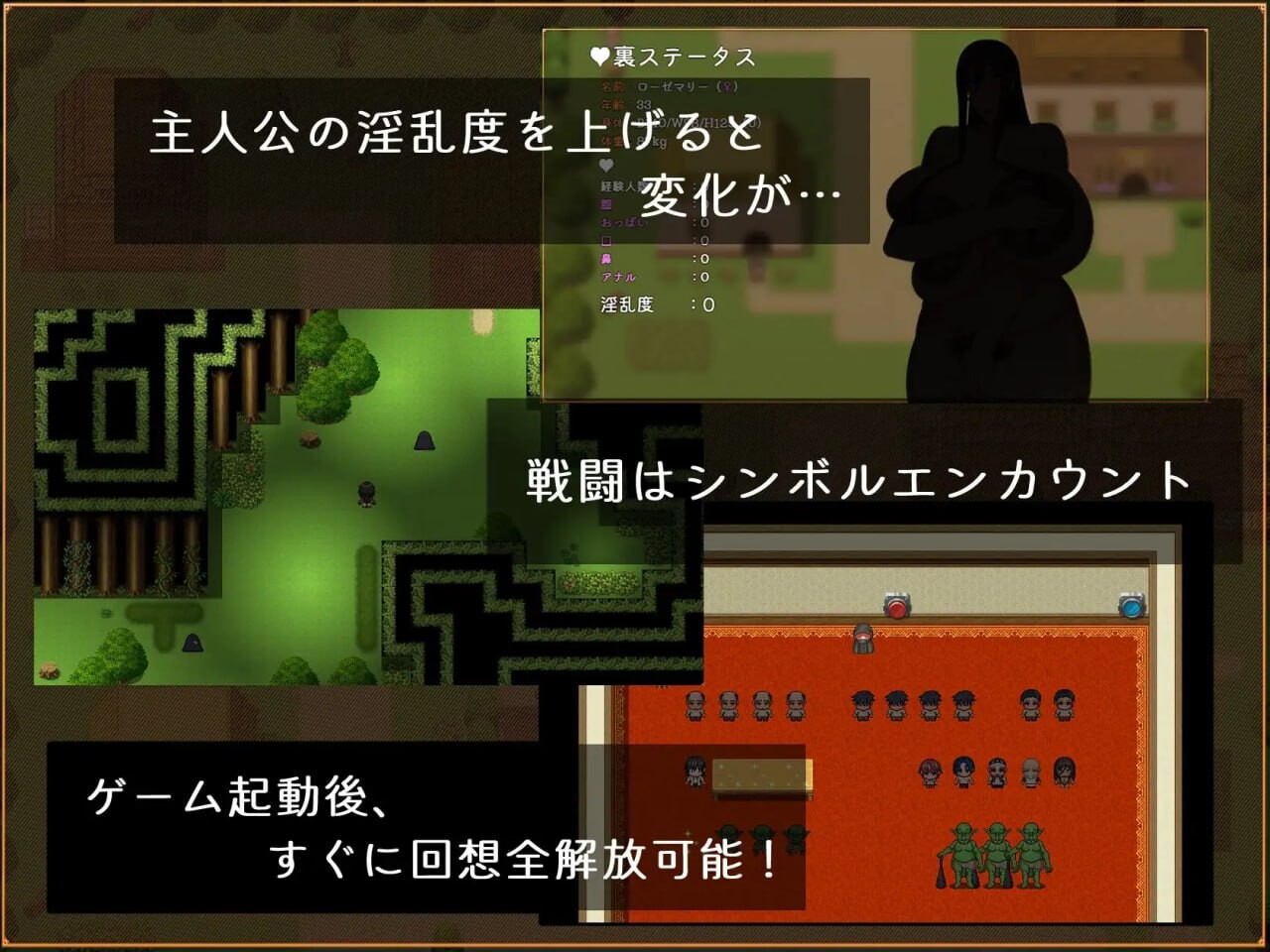 罗塞玛丽的苦难 ローゼマリーの受難 PC端 汉化版 预览图