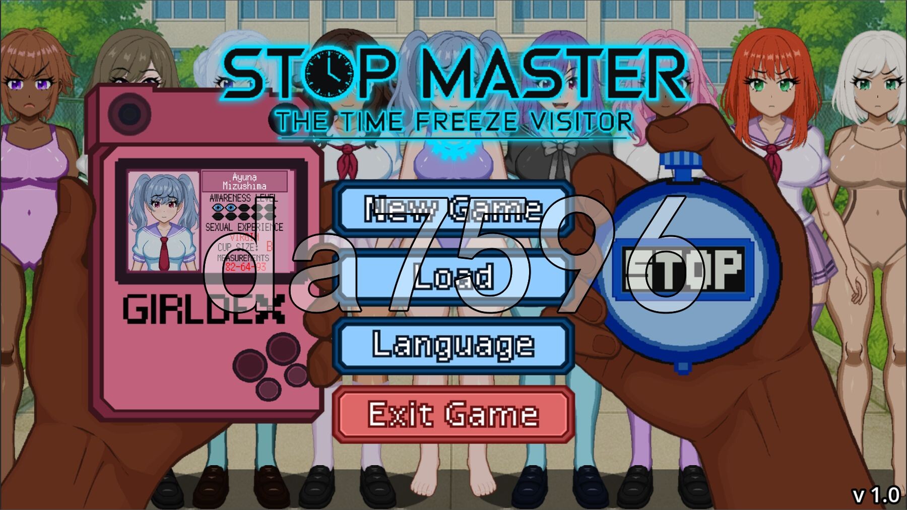 停止大师：时间冻结访客 Stop Master The Time Freeze Visitor v1.0 生肉版 正式版 PC端 日文原版 预览图