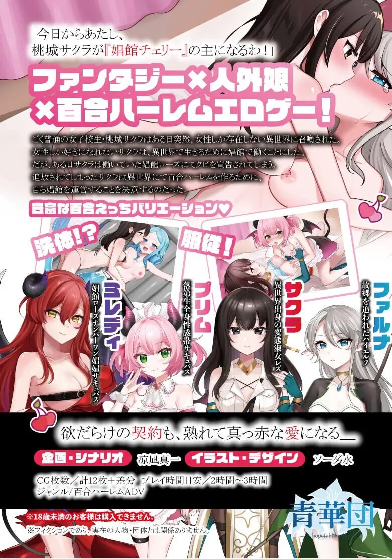 欢迎来到女同性恋妓院 レズ娼館へようこそ PC端 汉化版 预览图