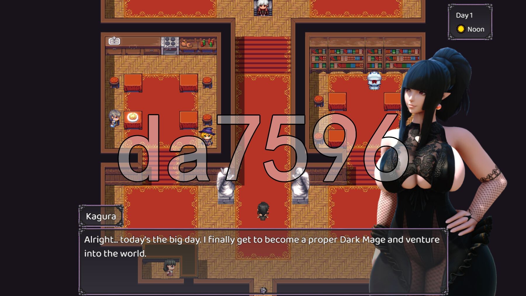 暗黑魔法师 神乐 Dark Magician Kagura v0.3.1.5 AI汉化步兵版 PC端 AI汉化版步兵 预览图