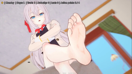 与阿尔雅一起生活 Living with Alya v0.32 PC端 汉化版 预览图