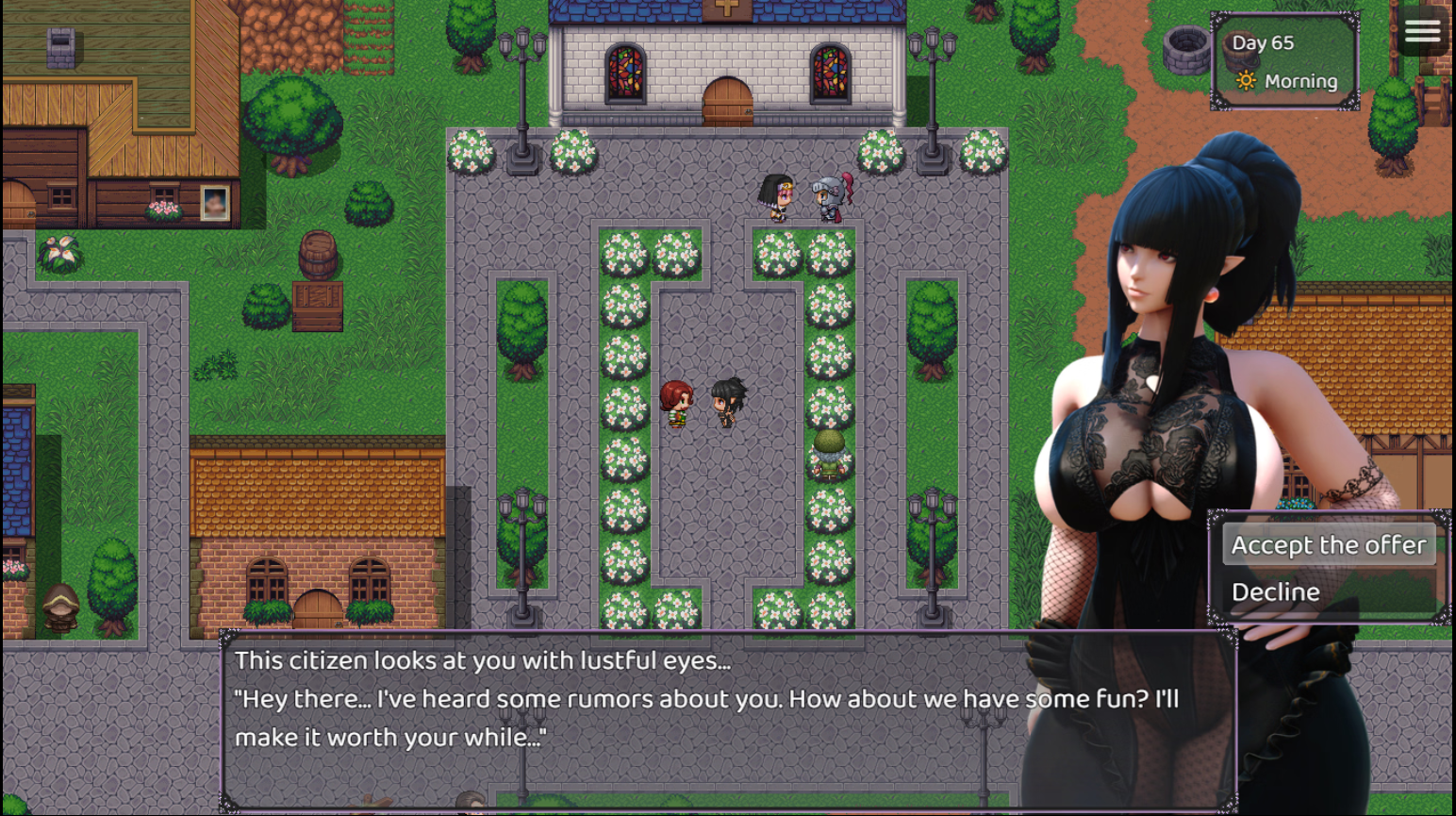 新作[探索RPG/巨乳爆乳] 暗黑魔法师 神乐 Dark Magician Kagura v0.3.2.3 AI汉化步兵版 PC端 AI汉化版步兵 预览图