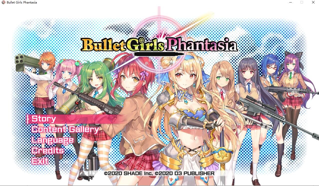 枪弹少女幻想曲 Bullet Girls Phantasia STEAM官中破解版+付社保补丁 PC端 官中版 预览图