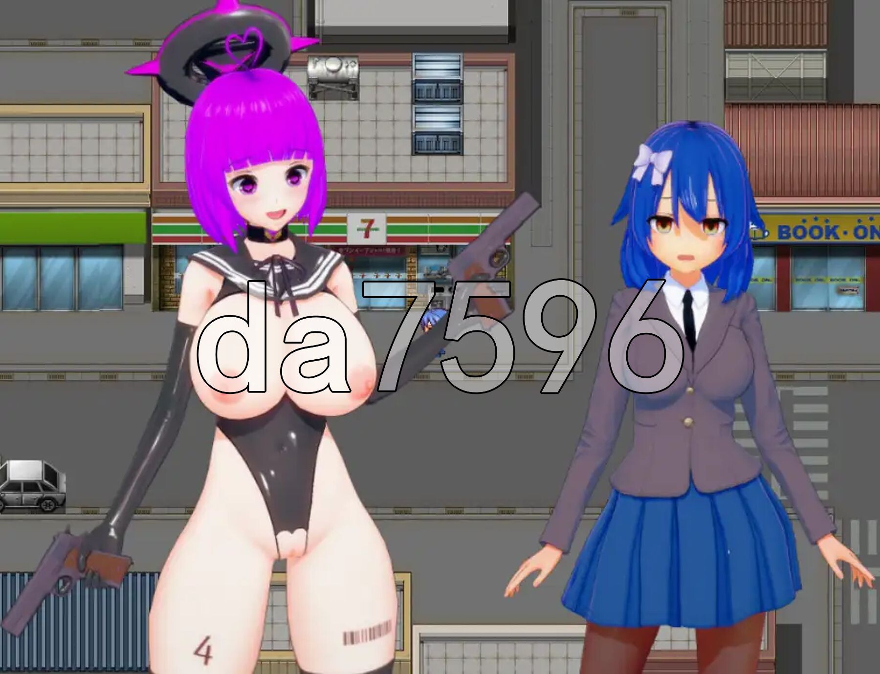 大驱魔师明日香 Great Exorcist Asuka v0.2 PC+安卓 内嵌AI汉化步兵版 双端 AI汉化版步兵 预览图