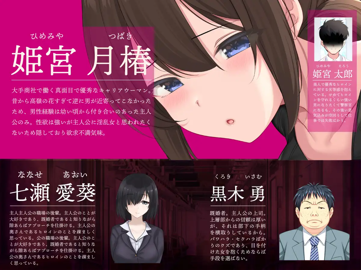新作[互动RPG/NTR/人妻] 连续痴汉事件簿～妻子怀抱着真相～ 連続痴漢事件簿～妻は真相を孕む～ PC端 AI汉化更新版 预览图
