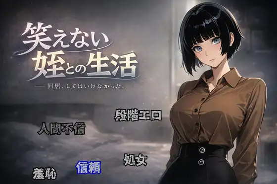 增添AZ[拨作RPG/羞耻耻辱] 与不苟言笑的侄女共同生活 笑えない姪との生活 内嵌AI汉化版 双端 预览图