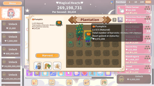 新作[休闲SLG/魔法/农场] 萌系点击者 Kawaii Clicker Reborn PC端 日文原更新版 预览图