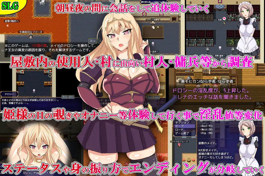 新汉化[日式RPG/巨乳/爆乳] 第三王女蕾娜的秘密 第三王女レナの秘密 AI汉化版+自带全回想 PC端 AI汉化完整版 预览图