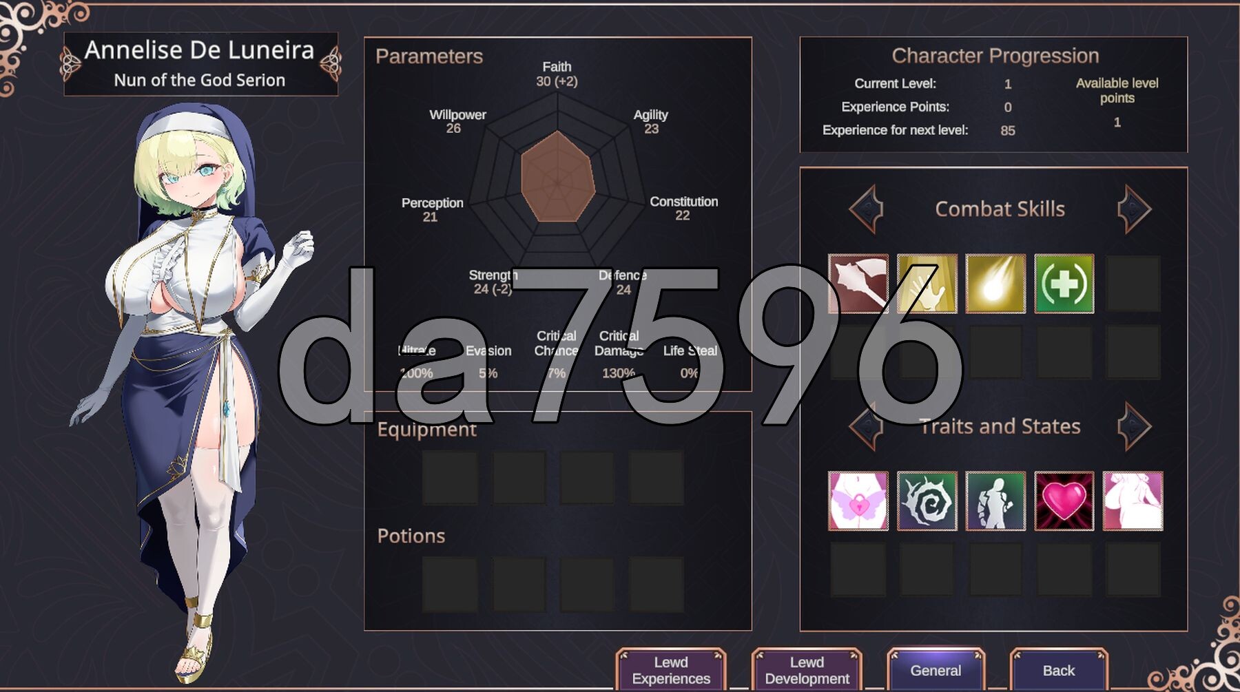 恶行城堡 Castle of Vice Alpha v0.7.2 机翻步兵版+无敌属性存档 PC端 步兵 预览图